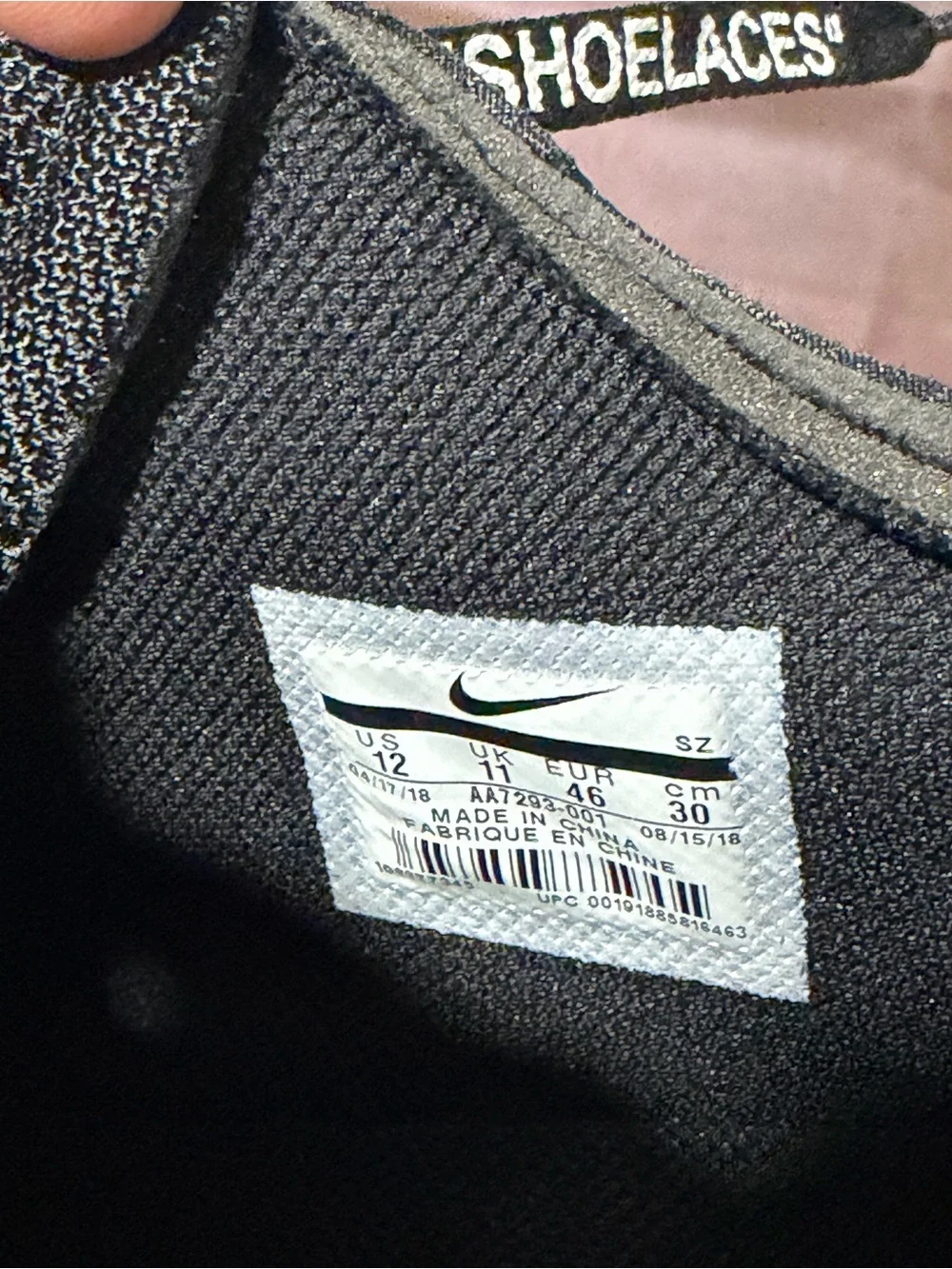 Off-White Black Nike air max 90 size 12